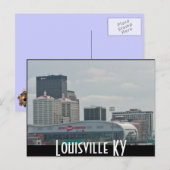 Louisville KY Postkarte (Vorne/Hinten)