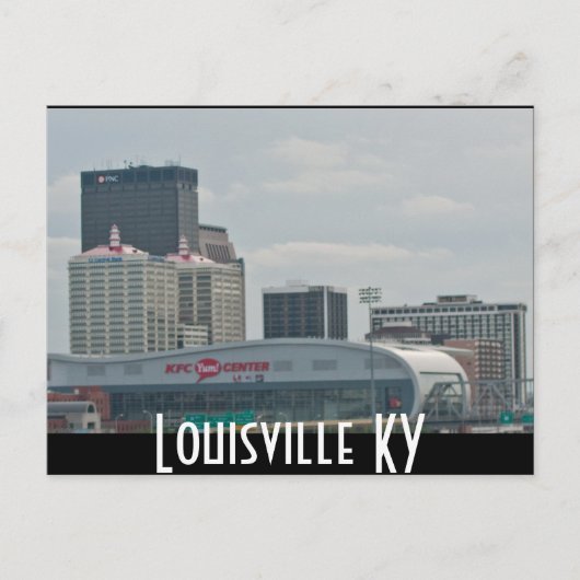 Louisville KY Postkarte (Vorderseite)