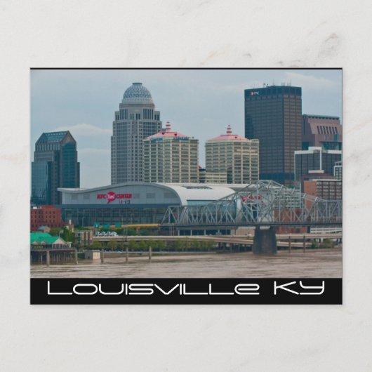 Louisville KY Postkarte (Vorderseite)