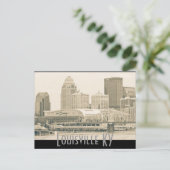Louisville KY Postkarte (Stehend Vorderseite)