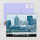 Louisville KY Postkarte (Vorne/Hinten)
