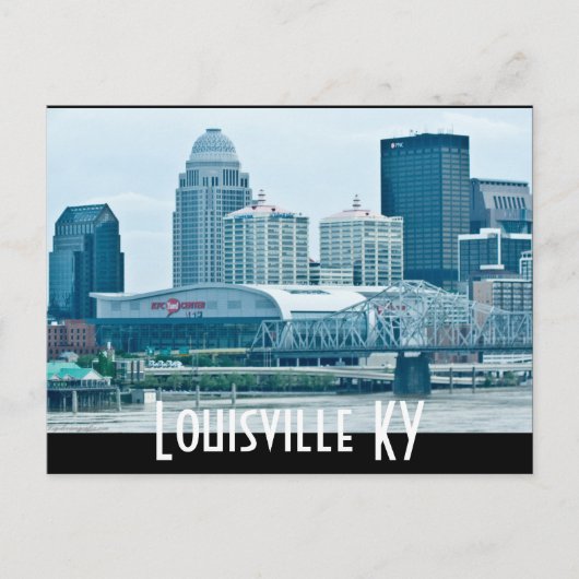 Louisville KY Postkarte (Vorderseite)