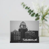 Louisville, KY - Schwarz & Weiß Print (Postcard) Postkarte (Stehend Vorderseite)