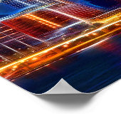 Louisville Ky skyline Poster (Ecke)