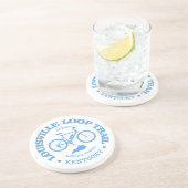 Louisville Loop (Fahrrad) Getränkeuntersetzer (Seite)