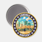 Louisville Magnet (Vorderseite/Rückseite)