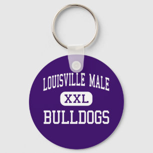 Louisville-Mann - Bulldoggen - hoch - Louisville Schlüsselanhänger