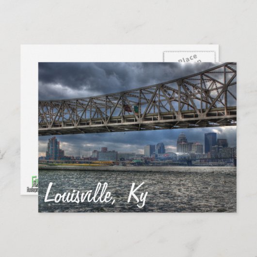 Louisville Postcard Postkarte (Vorne/Hinten)