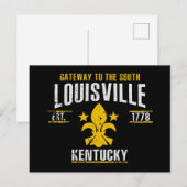 Louisville Postkarte (Vorne/Hinten)