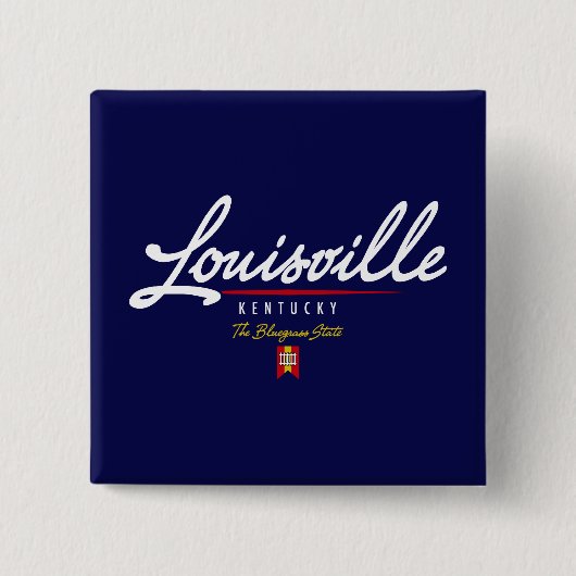 Louisville-Skript Button (Vorderseite)