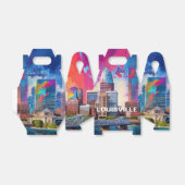Louisville Skyline Abstrakte Kunst Geschenkschachtel (Ungefaltet)