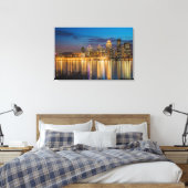 Louisville Skyline Leinwanddruck (Insitu (Schlafzimmer))