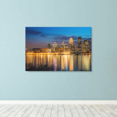 Louisville Skyline Leinwanddruck (Insitu (Holzboden))