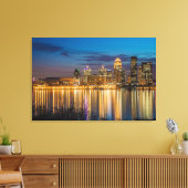 Louisville Skyline Leinwanddruck (Insitu (Wohnzimmer))