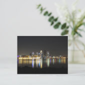 Louisville Skyline nachts Postkarte (Stehend Vorderseite)