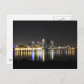 Louisville Skyline nachts Postkarte (Vorne/Hinten)
