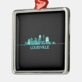 Louisville Skyline Ornament Aus Metall (Links)