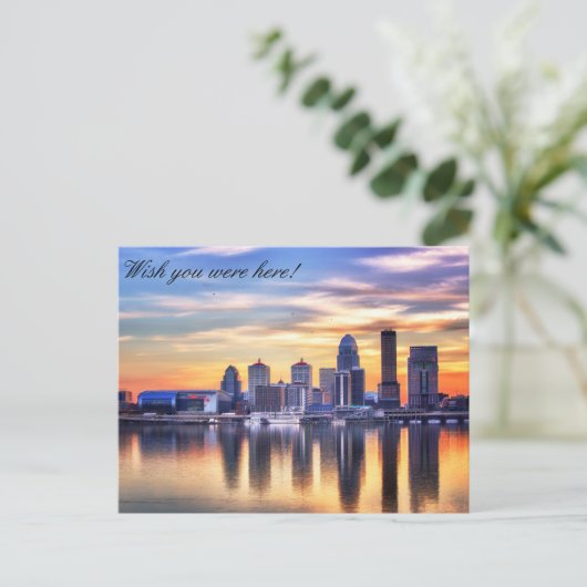 Louisville Skyline Postcard Postkarte (Stehend Vorderseite)