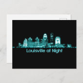 Louisville Skyline Postkarte (Vorne/Hinten)