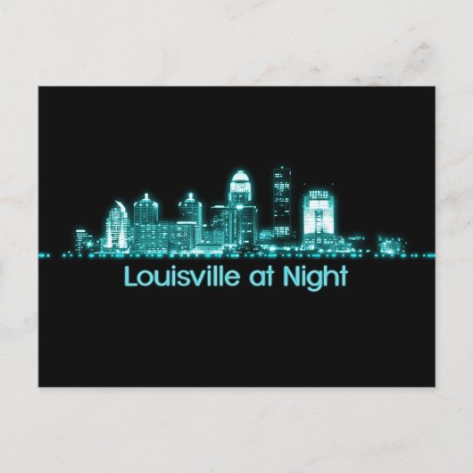 Louisville Skyline Postkarte (Vorderseite)