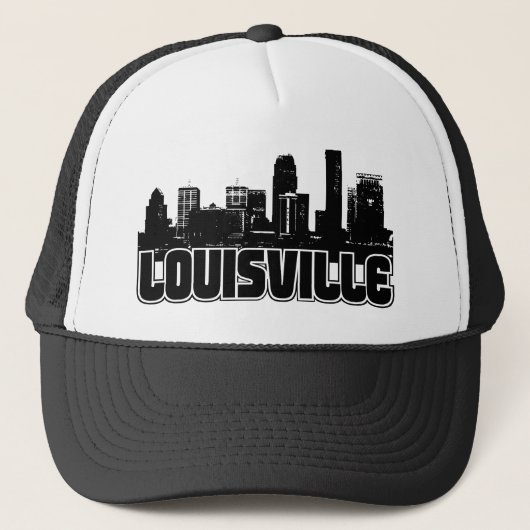 Louisville-Skyline Truckerkappe (Vorderseite)