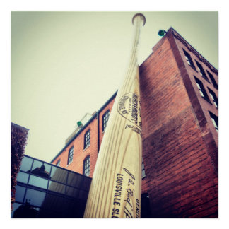 Louisville Slugger Factory and Museum Poster