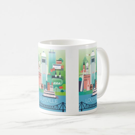 Louisville-Tasse Kaffeetasse (VorderseiteRechts)