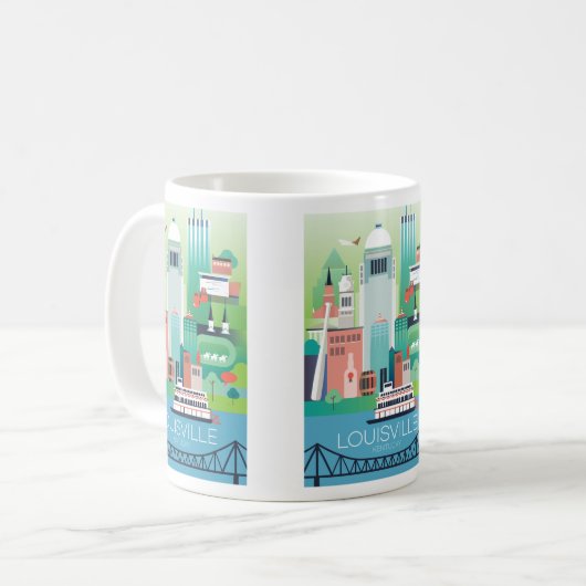 Louisville-Tasse Kaffeetasse (Vorderseite Links)