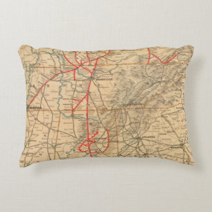 Louisville- und Nashville-Eisenbahn Dekokissen