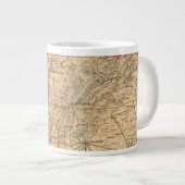 Louisville und Nashville Eisenbahn Jumbo-Tasse (Vorderseite Rechts)