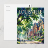 Louisville USA Postkarte (Vorne/Hinten)