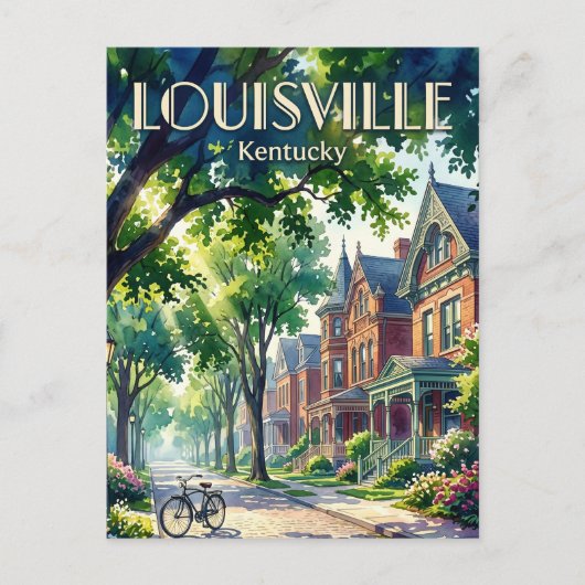 Louisville USA Postkarte (Vorderseite)
