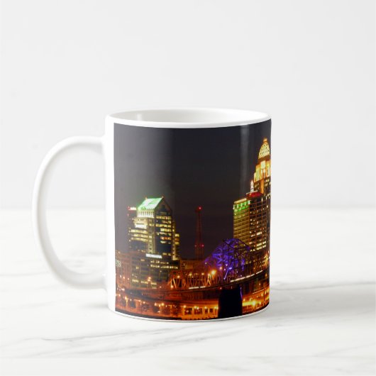 Louisvilleskyline-Tasse Kaffeetasse (Links)