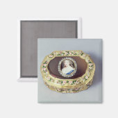 Louix XV Oval Snuff Magnet (Vorderseite/Rückseite)