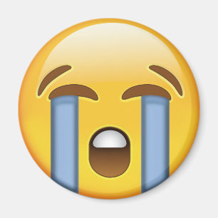 Louly Cry Face Emoji Magnet