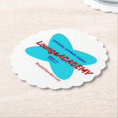 Lounge Academy Retro Cool Buffalo NY Piano Bar Untersetzer (angewinkelt)