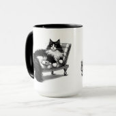Lounge Cat Tasse (Vorderseite Links)