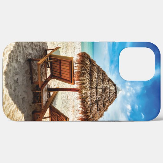 Lounge Chairs Beach throw Pillow Case-Mate iPhone Hülle (Rückseite (Horizontal))