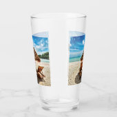 Lounge Chairs Beach throw Pillow Glas (Rechts)