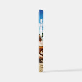 Lounge Chairs Beach throw Pillow iPhone Hülle (Linke Seite)