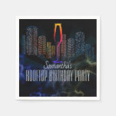 Lounge Dachterrasse Ausgehmöglichkeiten Sky Bar Ge Serviette (Vorderseite)