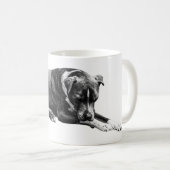 Lounge Dog Morning Tasse (VorderseiteRechts)