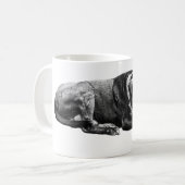 Lounge Dog Morning Tasse (Vorderseite Links)