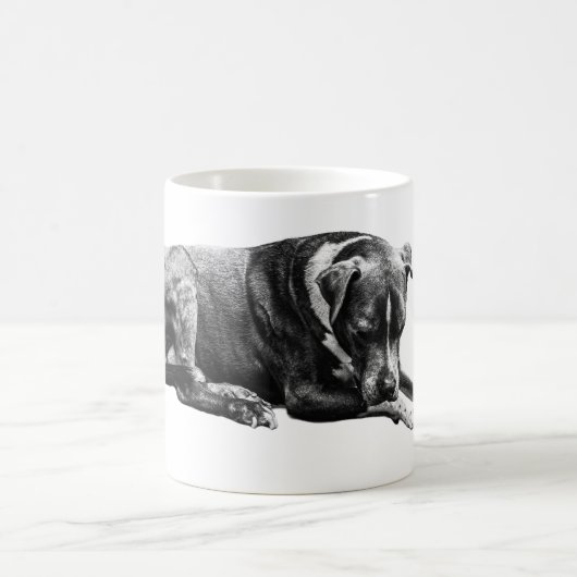 Lounge Dog Morning Tasse (Mittel)