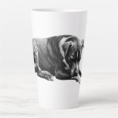 Lounge Dog Morning Tasse (Vorderseite)