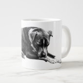 Lounge Dog Morning Tasse (Vorderseite Rechts)