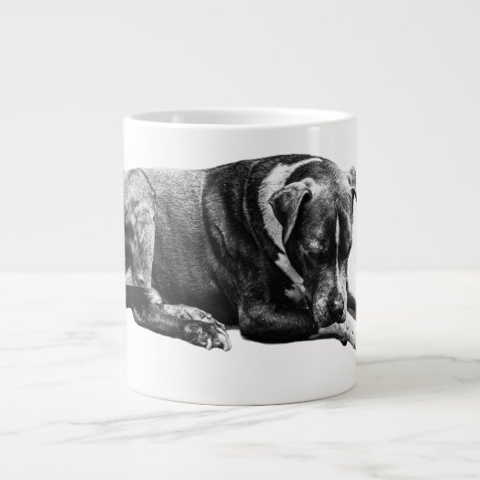 Lounge Dog Morning Tasse (Vorderseite)