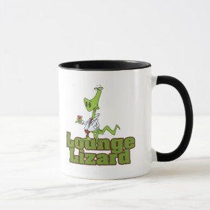 Lounge-Eidechsen-Cartoon Tasse