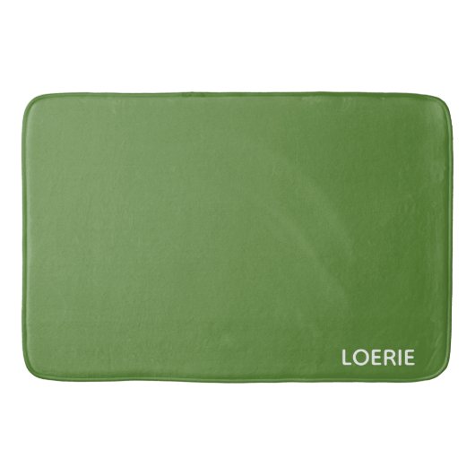 Lounge grüne Farbe Badematte (Vorderseite)