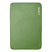 Lounge grüne Farbe Badematte (Vorderseite Vertikal)